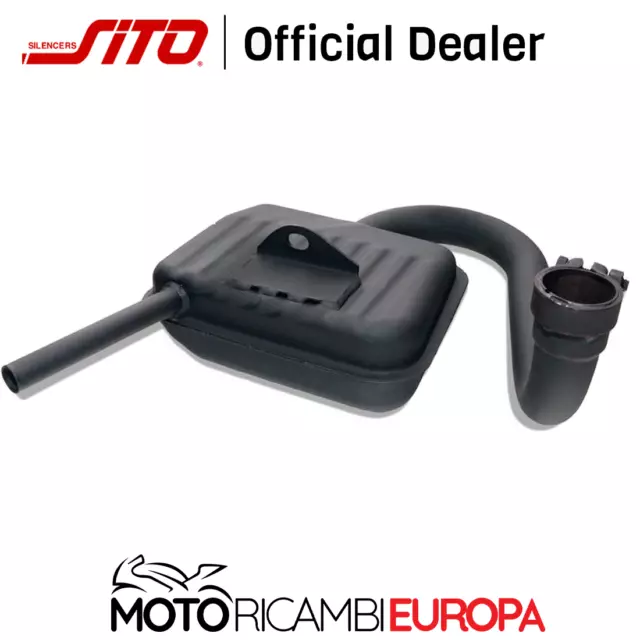 Marmitta Sito Per Vespa 125 Gt Gtr 150 Sprint Veloce Tipo Originale Part  0210 P