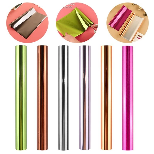 Impresora y laminador láser de papel de aluminio caliente para tarjetas de papel hágalo usted mismo artesanales 5 m