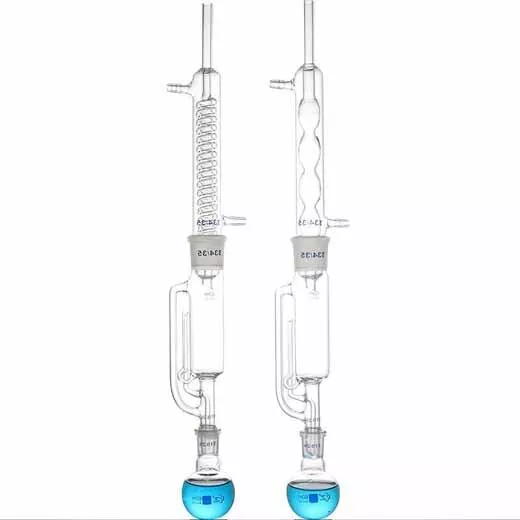 Glassware biology flask Chemistry 60-1000ml Lab soxhlet extractor Laboratory