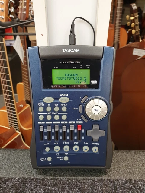 Tascam Pocket Studio 5                   4 track Digital Recorder