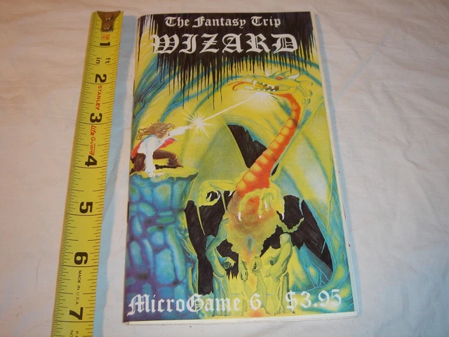 The Fantasy Trip Wizard Microgame 6 Metagaming OG 1978 NIP
