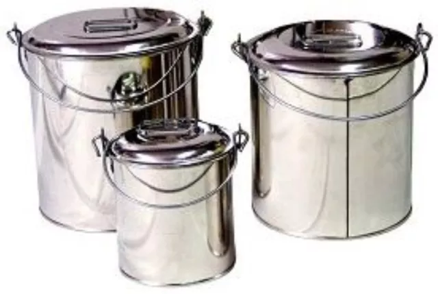 Traditional Tin Billy Can 1.5 3 6 litre Camping Kettle Water Tea Camp Hiking 4WD 3