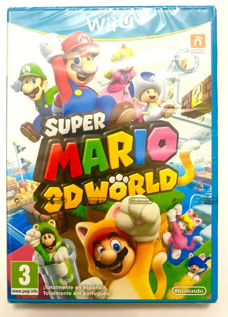 Super Mario 3D World Nintendo Wii U Precintado