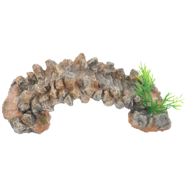 Miniature Landscaping Bridge Adornment Miniature Bridge Statue Vintage Bridge