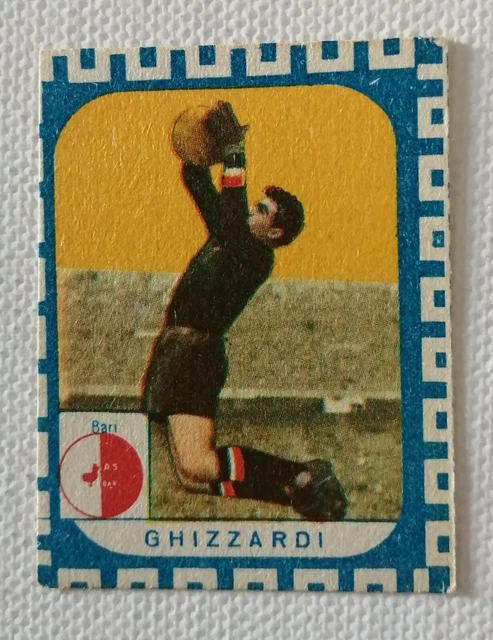 FIGURINA CALCIATORI CICOGNA Tuttocalcio 1963 64 Bari Italo Ghizzardi