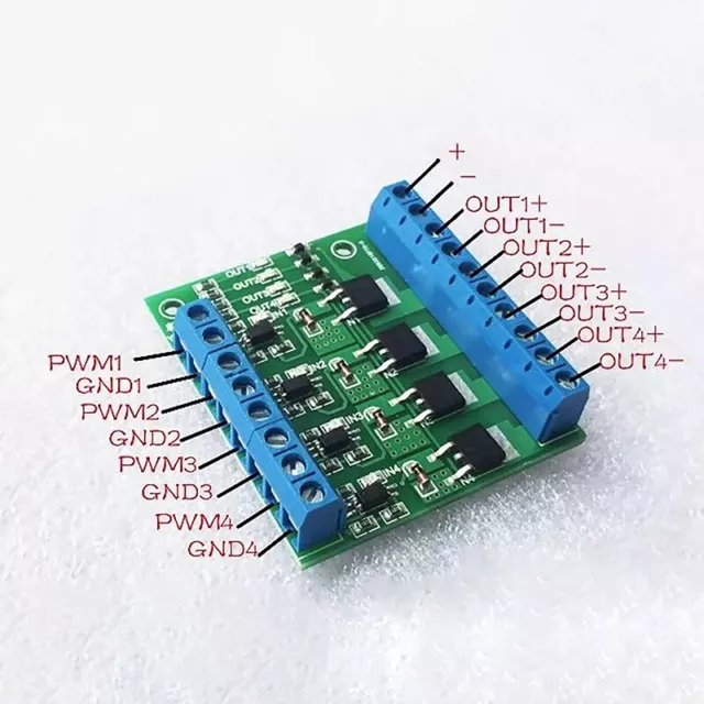 F5305S 4 Channels Pulse Trigger Switch Controller PWM Input Steady For Motor  $d