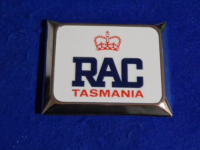 Rac Royal Automobile Club Of Tasmania Car Bumper Grille Badge