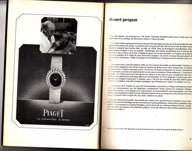 Roland Carrera Les Derniers Artisans de L'Horlogerie French Watch Clock Book 2