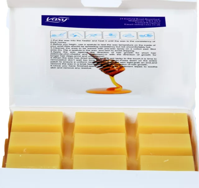 Vaxy perle sans bande cire film dur perles à cire haricots granulés épilation 500 g 3