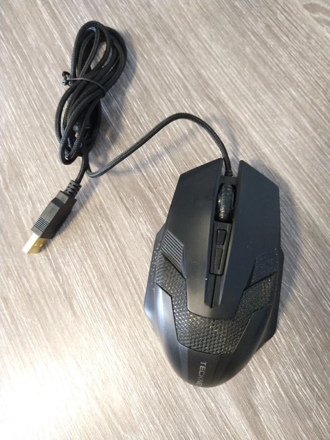 Tecknet 6D Corded USB Optical Gaming Mouse