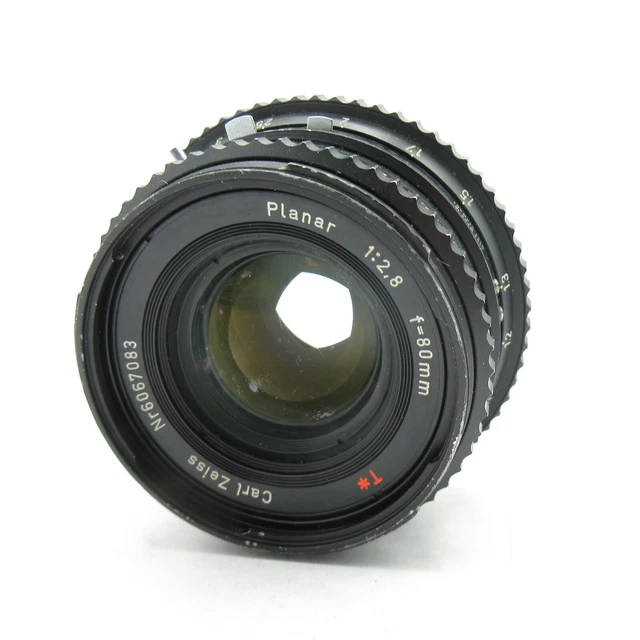 Hasselblad Carl Zeiss Planar 1:2.8 f=80mm red T* Objektiv 3