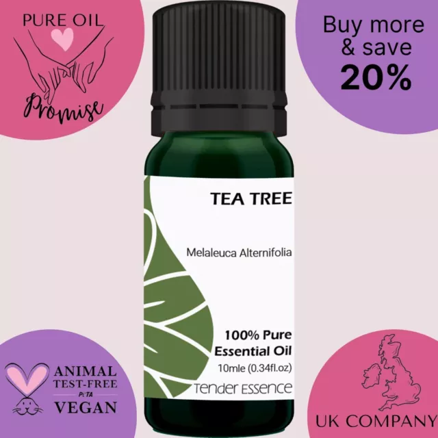 Tea Tree Essential Oil For Anti-fungal Nail Infection Treatment of Toe & Finger