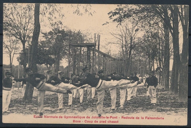 [CPA536] France, Joinville-le-Pont - Ecole de Gym et d'Escrime - VF old postcard