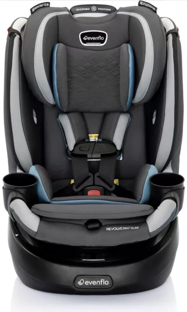 Evenflo Revolve360 Slim 2-in-1 Rotational Car Seat with Quick Clean Cover