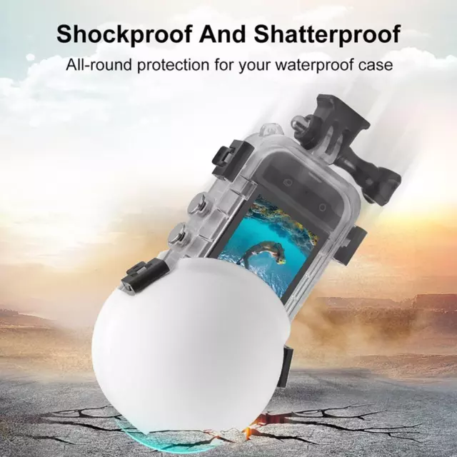 Waterproof Shockproof Case Lens Cap Silicone Protective For Insta360 Cover M7S7