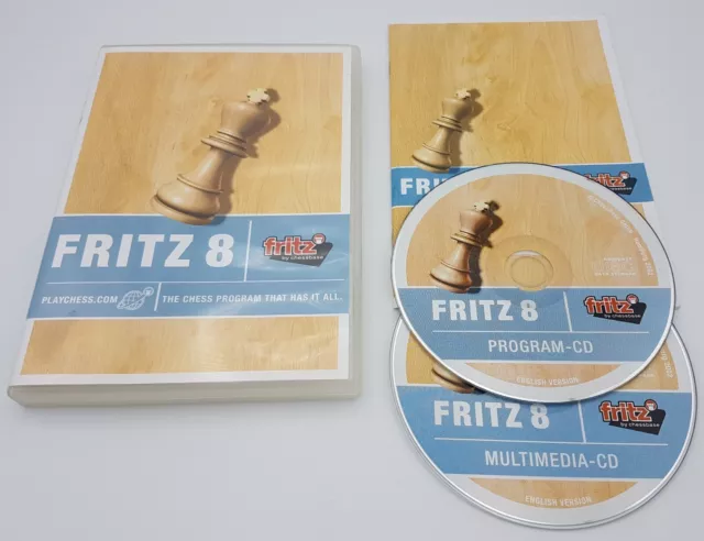 FRITZ 6 + PLAY CHESS ONLINE CHESSBASE PC USED PAL ITALIAN FR1 70085