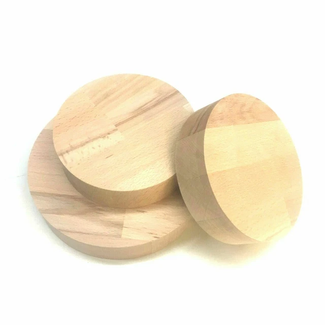 Buche Rund Holz Leimholz Platte Tischplatte Scheiben Rundholz Runde Holzscheibe.