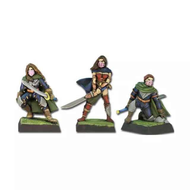 Fenryll Fantasy Mini Resin 28mm Master Assassins #2 Pack New