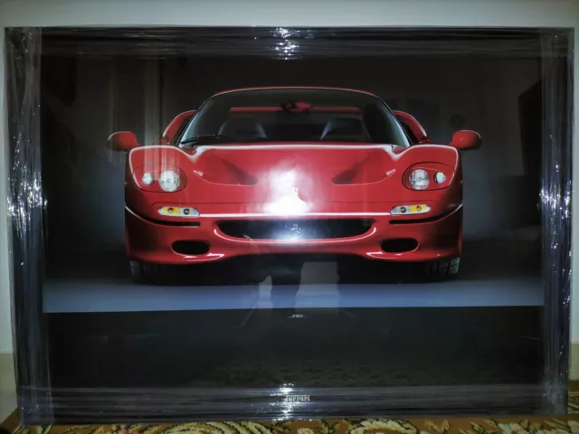 Ferrari F50 Poster Originale Ufficiale 1995 - NUOVO ! - INCORNICIATO *NO F40 GTO