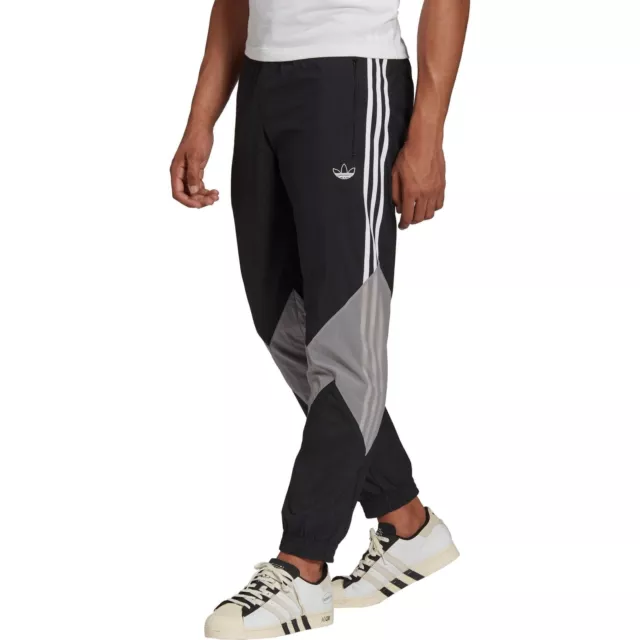 adidas Mens SPRT Lightning Track Pants Running Trackpants