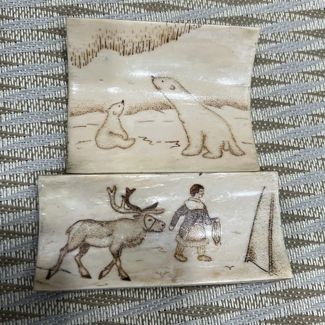 Chukotka ЧУКОТКА, Chukchi Folk Art,  Chukotka souvenir, carved