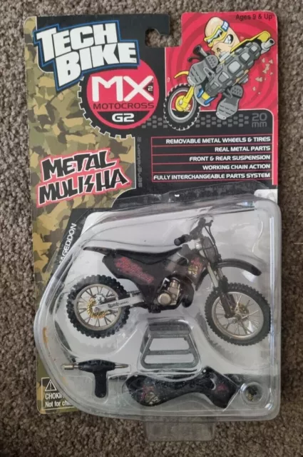 TECH BIKE MX Motocross G2 Metal Mulisha 20mm Tech Deck Armageddon 60.00 PicClick AU