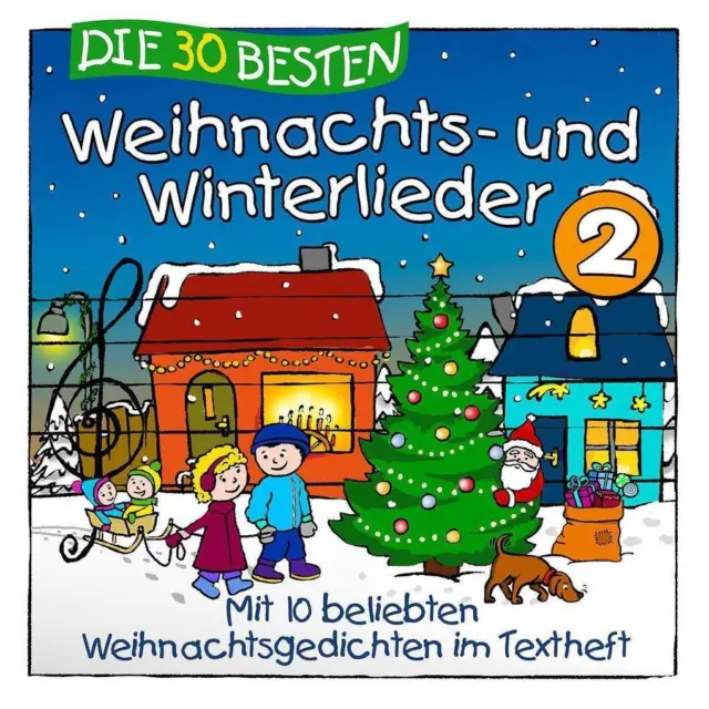 Die 30 besten Weihnachts- und Winterlieder 2 | CD