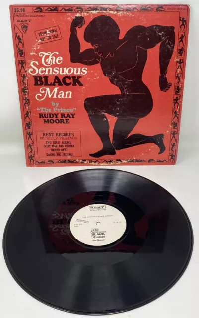 RARE Promo Rudy Ray Moore / Lady Reed Sensuous Black Man + Woman KST 013 Vinyl