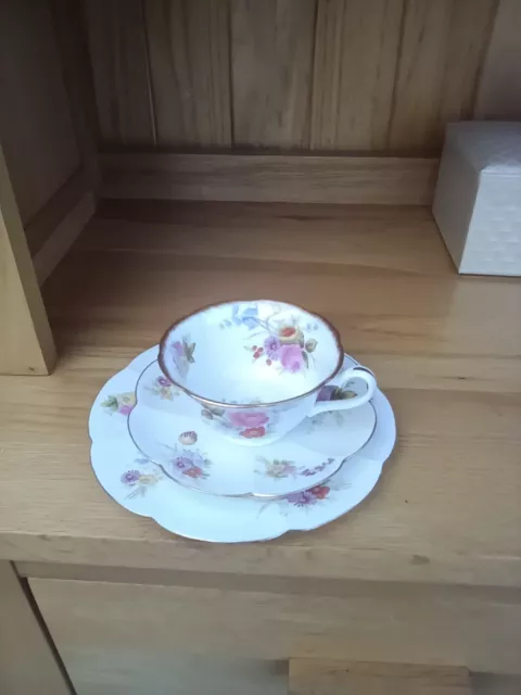 Vintage foley cup & saucer  and side plate