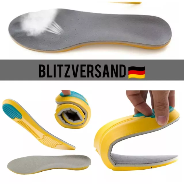 Sport Einlegesohlen Orthopädische Fersensporn Gel Arbeitsschuhe Schuh Einlagen