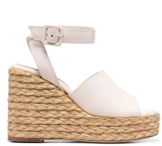 Paloma Barcelo 41 NEW! Clama Jute Wedge Taupe  $345