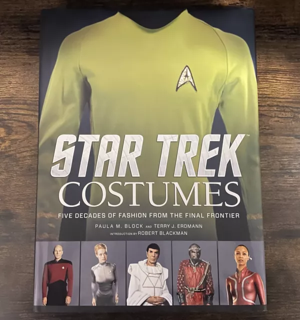 Huge Hardcover Book STAR TREK COSTUMES Five Decades Of Fashion 2015 1st Ed.