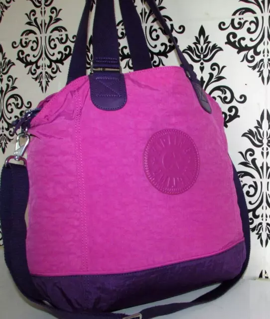 Brand New Large Kipling Crossbody Shopper Slouch Shoulder Handbag Purse