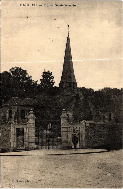 CPA SAULIEU EGLISE SaintSaturnin FRANCE (1374608) EUR 5,99 PicClick FR