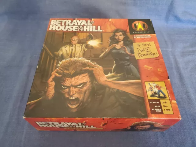 Betrayal At The House On The Hill Boardgame Avalon Hill