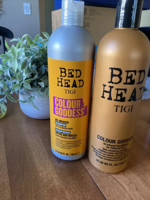 Tigi Bed Head Colour Goddess Oz Duo Shampoo And Conditioner
