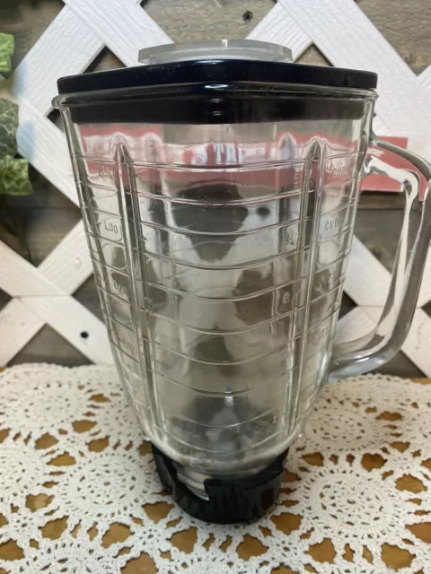 Vintage Oster 5 Cup Replacement Glass Blender Jar, Lid, Blade *Parts Only*