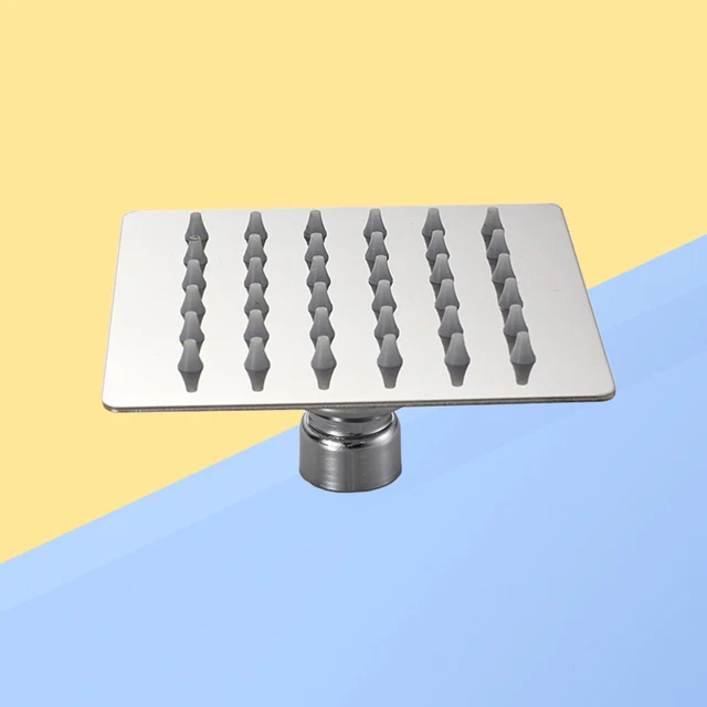 4 Inch Kopfbrause Quadratischer Regendusche Abnehmbar