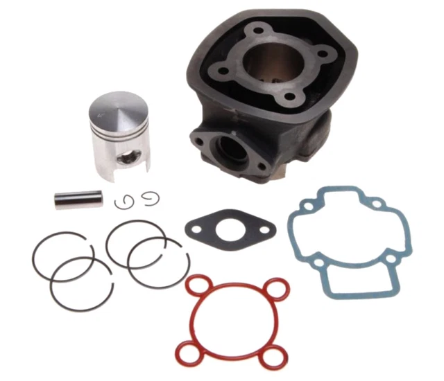 VANEZ Zylinder Kit 50cc Für Piaggio Zip, Gilera Stalker, Vespa Primavera - 2-Takt Motor