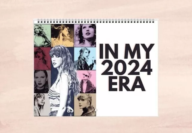 In My 2024 Era Calendar Taylor Swift Inspired Swiftie Wall Calendar UK