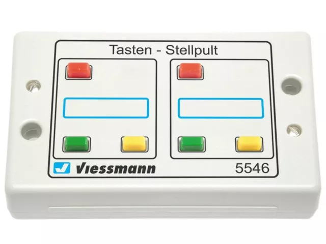 Viessmann 5546 - Tasten-Stellpult 3-begriffig - Spur N - NEU