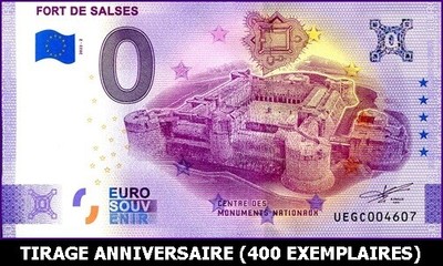 37 LEMERE Château du Rivau Anniversaire Billet Euro Souvenir 2022 