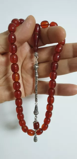 Antike Bakelite Bakelit Gebetskette Prayer Beads Tesbih Tespih Rosenkranz Islam