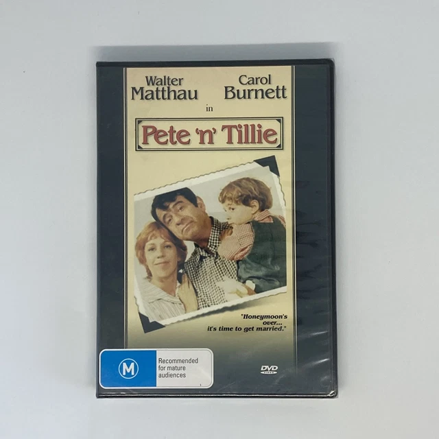 Pete 'N' Tillie | New Sealed Region 4 Dvd