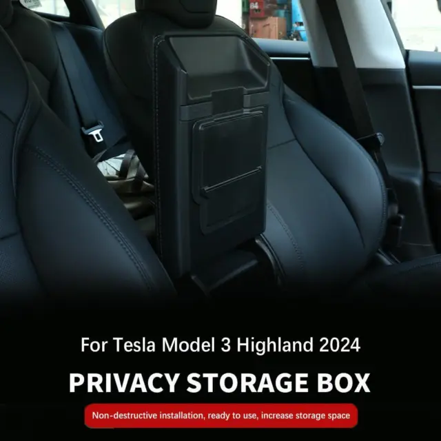 KEEP YOUR FOR Tesla Model 3 Model Y Tidy with Console Armrest Storage Box  £11.88 - PicClick UK