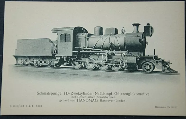 46514 Ak Schmalspurige 1D Dos Cilindros Naßdampf Locomotora Miel