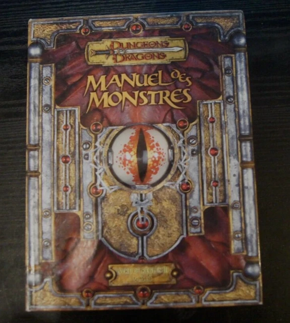 Manuel des Monstres Donjons et Dragons 3.5  (D&D, Dungeons and Dragons, D&D 3.5)