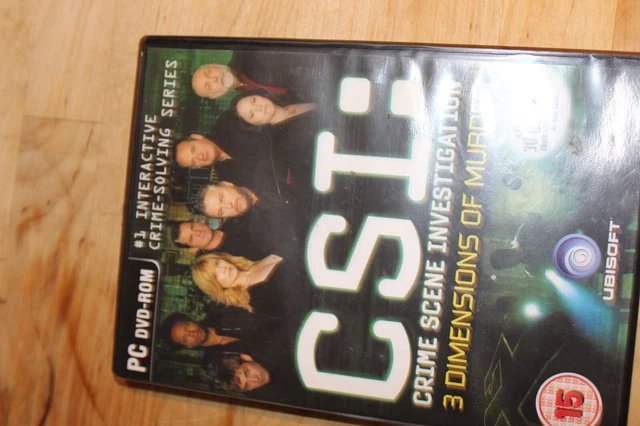 CSI: CRIME SCENE Investigation: 3 Dimensions of Murder (PC: Windows ...