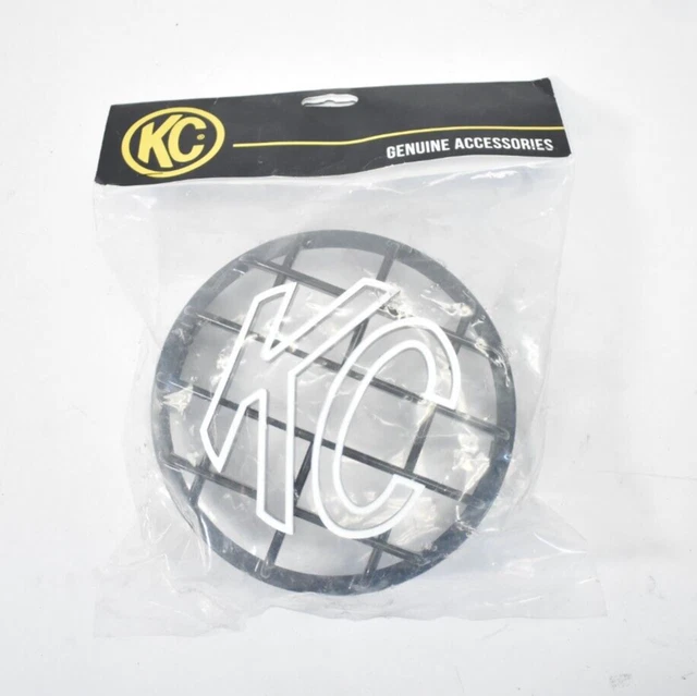KC HiLites 7210 SlimLite/Daylighter Stone Guard Headlight Guard Black/White