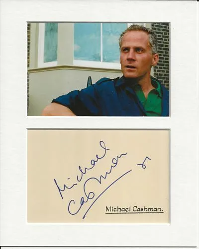 Michael Cashman eastenders signed genuine authentic autograph signature AFTAL